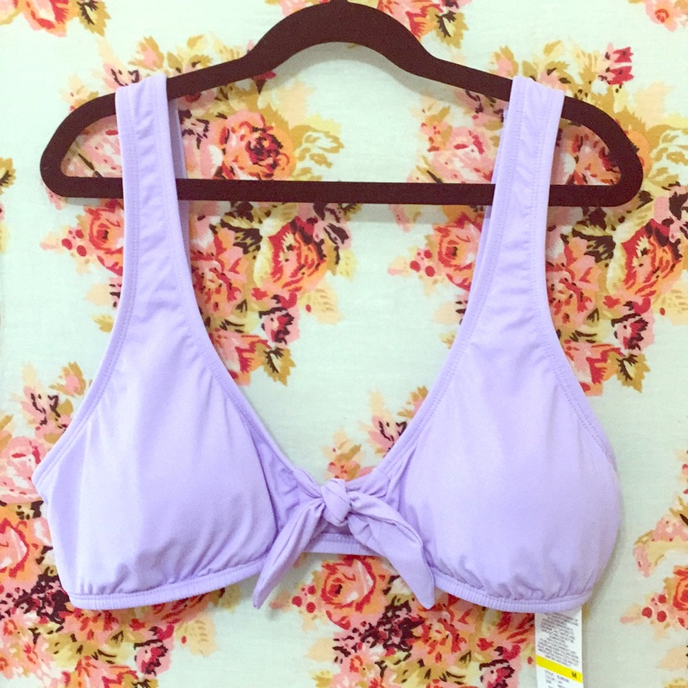 Bikini Lab Lavender Swim Top